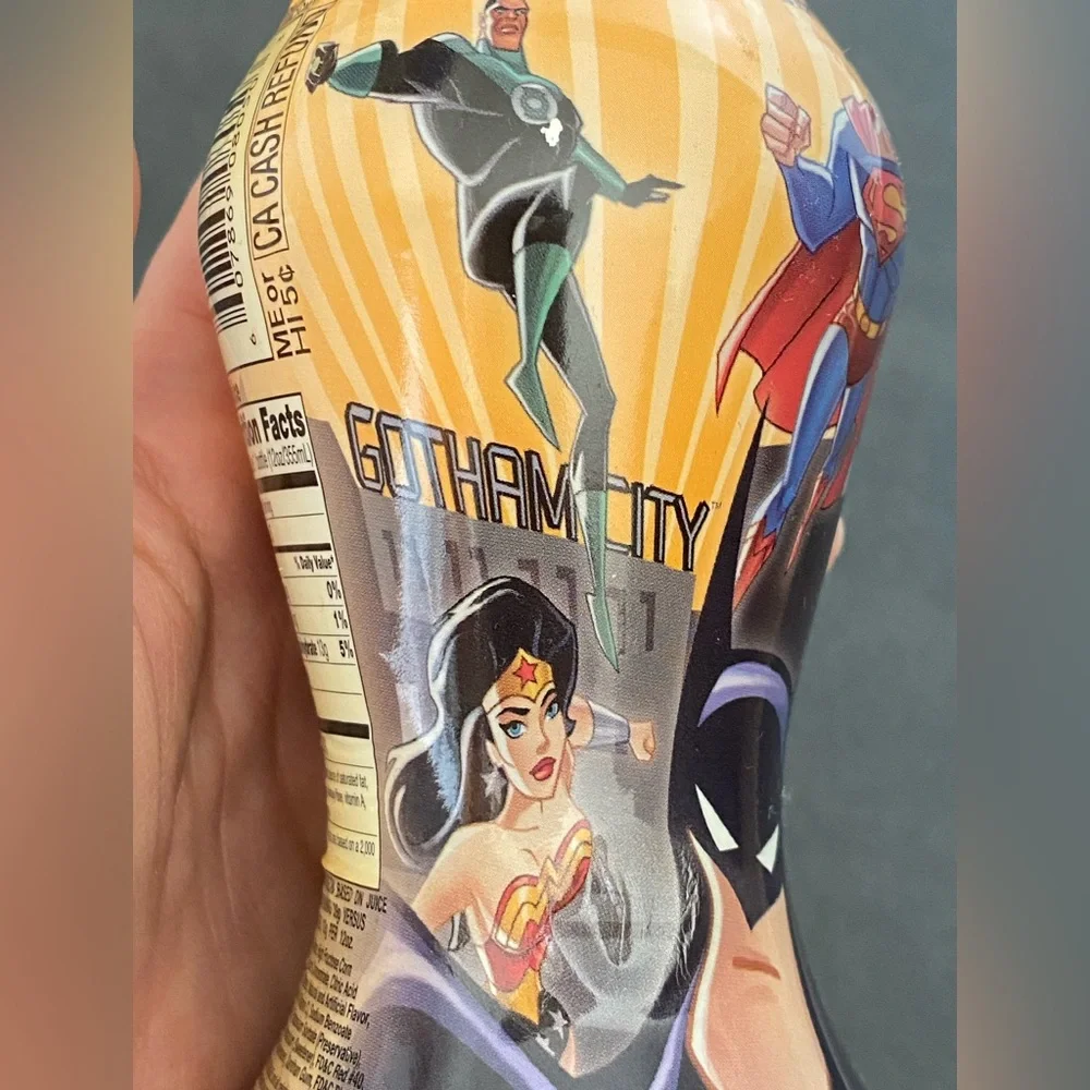 Batman BellyWashers Cheeky Cherry vintage EMPTY bottle collectible